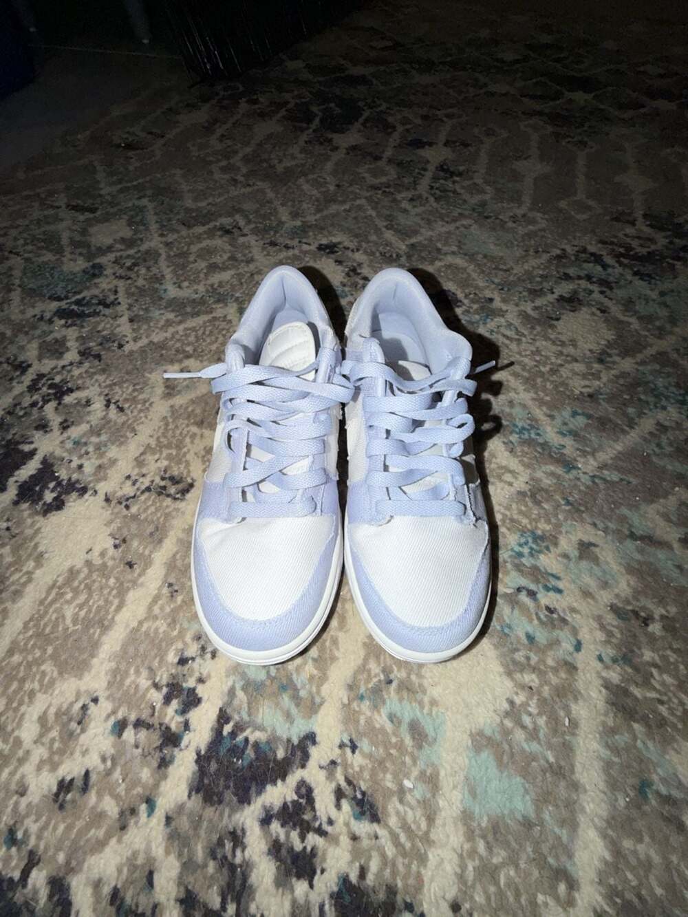 Nike Dunk Low Women's 'Ghost Denim' Sneakers (HF1985-001)